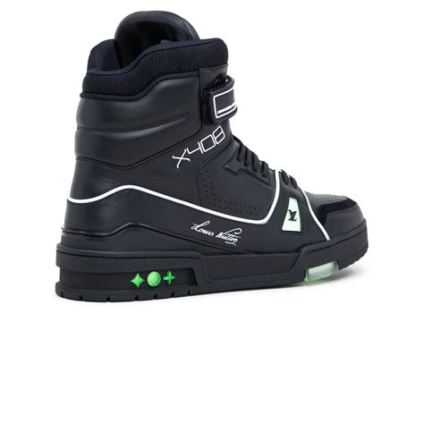 louis vuitton sneaker x408|Louis Vuitton X408 LED Fiber Optic Light Up Black Blue .